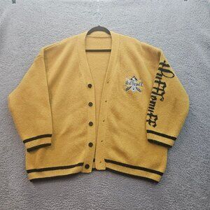 Harry Potter Hufflepuff Yellow Cardigan By Romwe Size 4XL Wizarding World